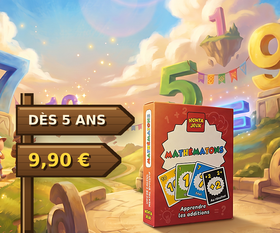 Mathématons, jeu de calcul mental dès 5 ans