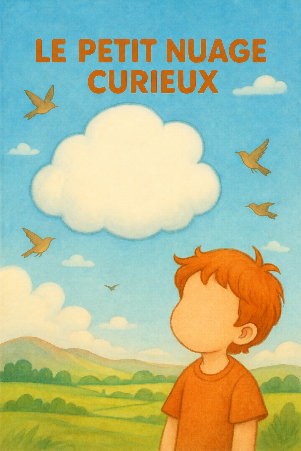Histoire pour enfants : Le petit nuage curieux