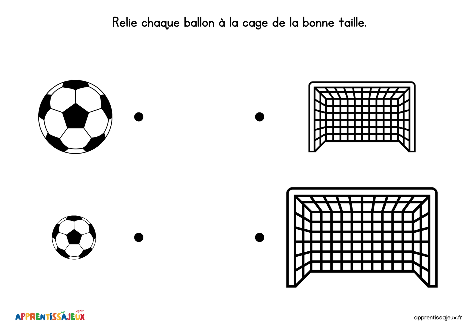 Ressource Petite section : Ballons et cages